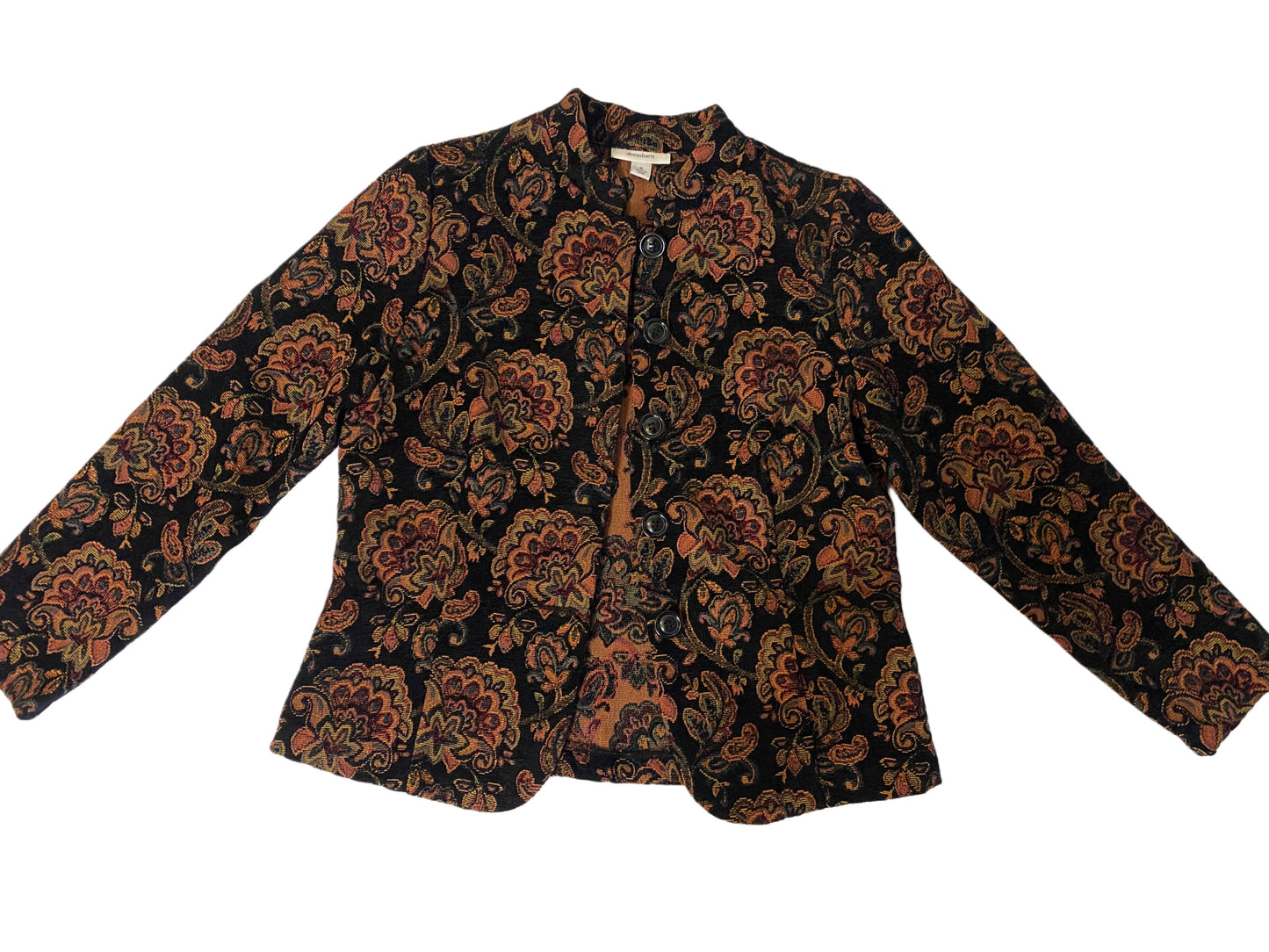Boho Floral Paisley Vintage Jacket