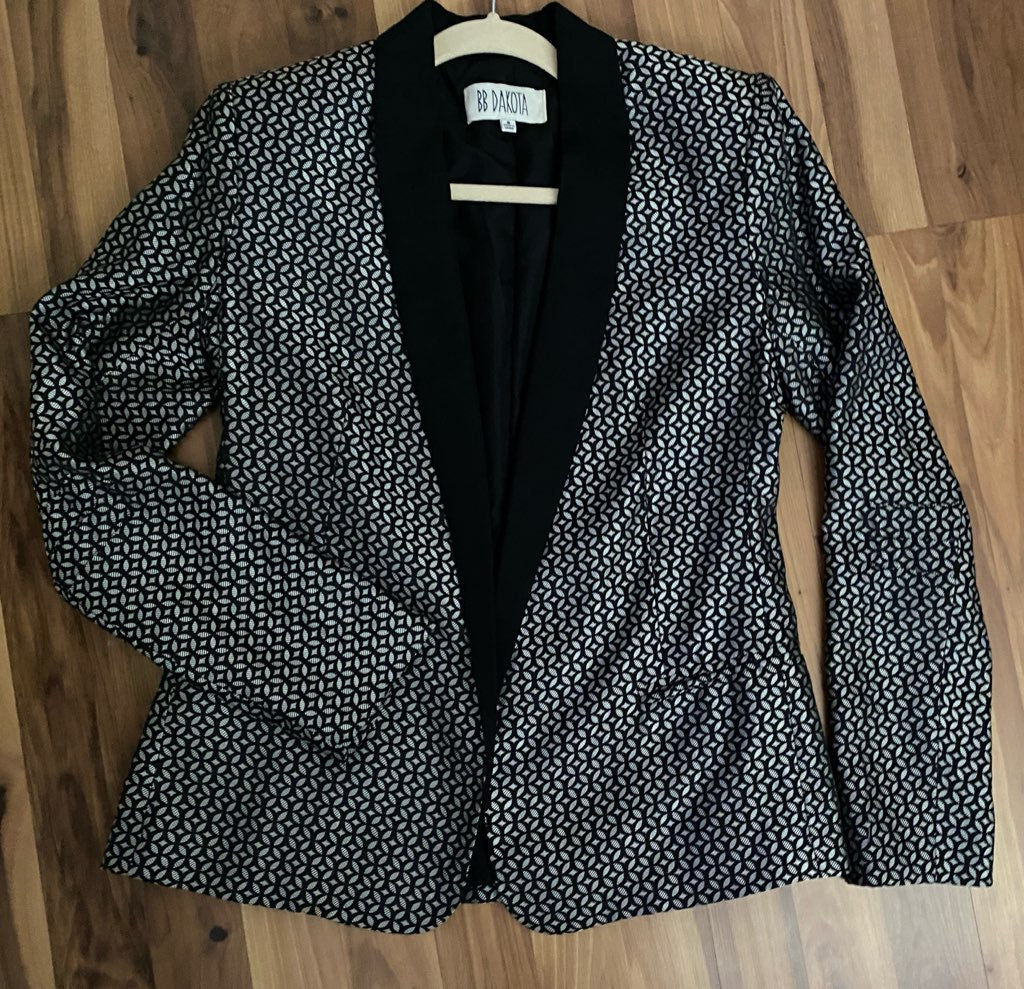 Vintage BB Dakota Bold Print Blazer