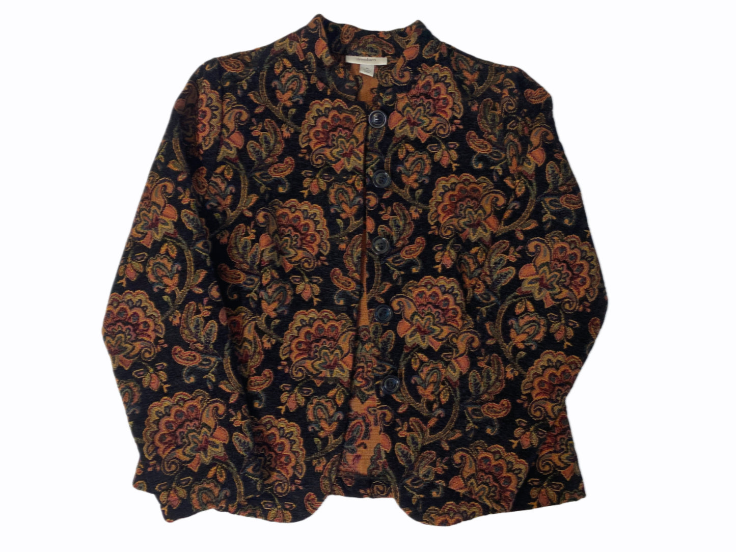 Boho Floral Paisley Vintage Jacket