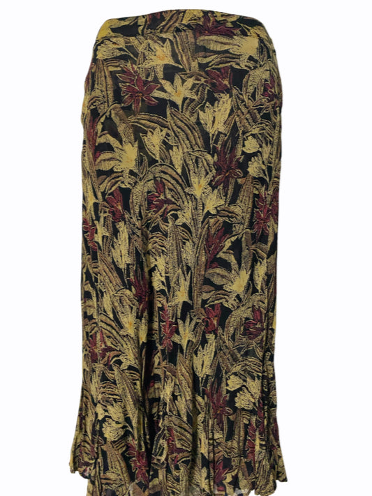 Eclectic Reversible Floral Midi Skirt (2 in 1)