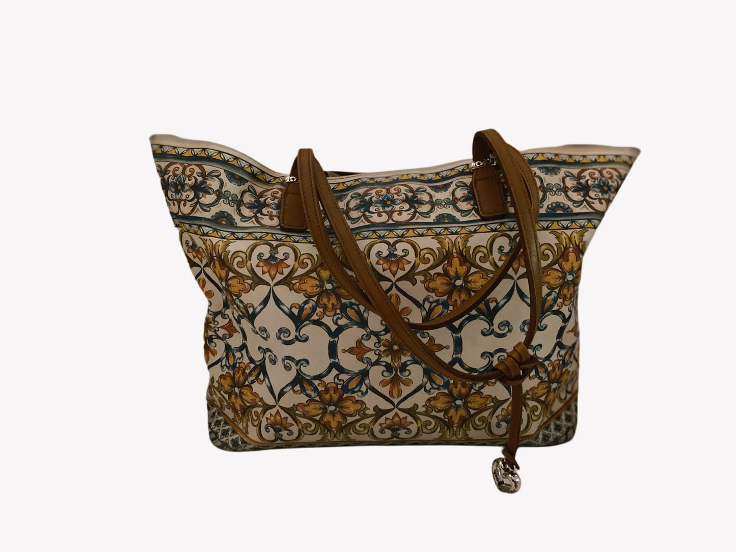 Brighton Bella Luca Coated Canvas Tote